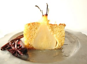 Cardamom Pear Cake