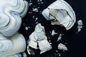 Liquorice Meringues