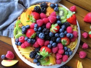 Lemon Fruit Tart