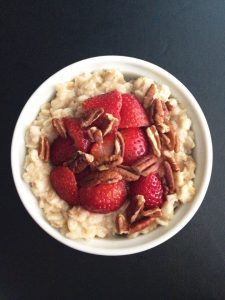 Strawberry Pecan Oatmeal