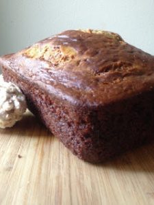 Molasses Banana Bread With Whipped Cinnamon Honey Butter