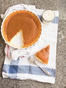 Crustless Rice Pudding Pie – Rijsttaart