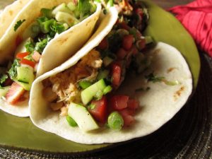 Thai Tango Chicken Tacos