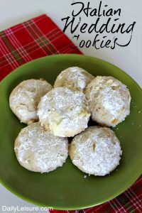 Italian Wedding Cookies Recipe