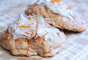 Cinnamon Roll Biscuits With Cream Cheese Frosting