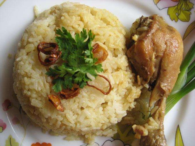 Spiced Chicken In Rice