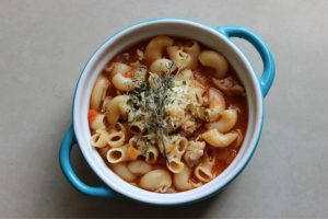 15 Minutes Chicken And Macaroni Soup