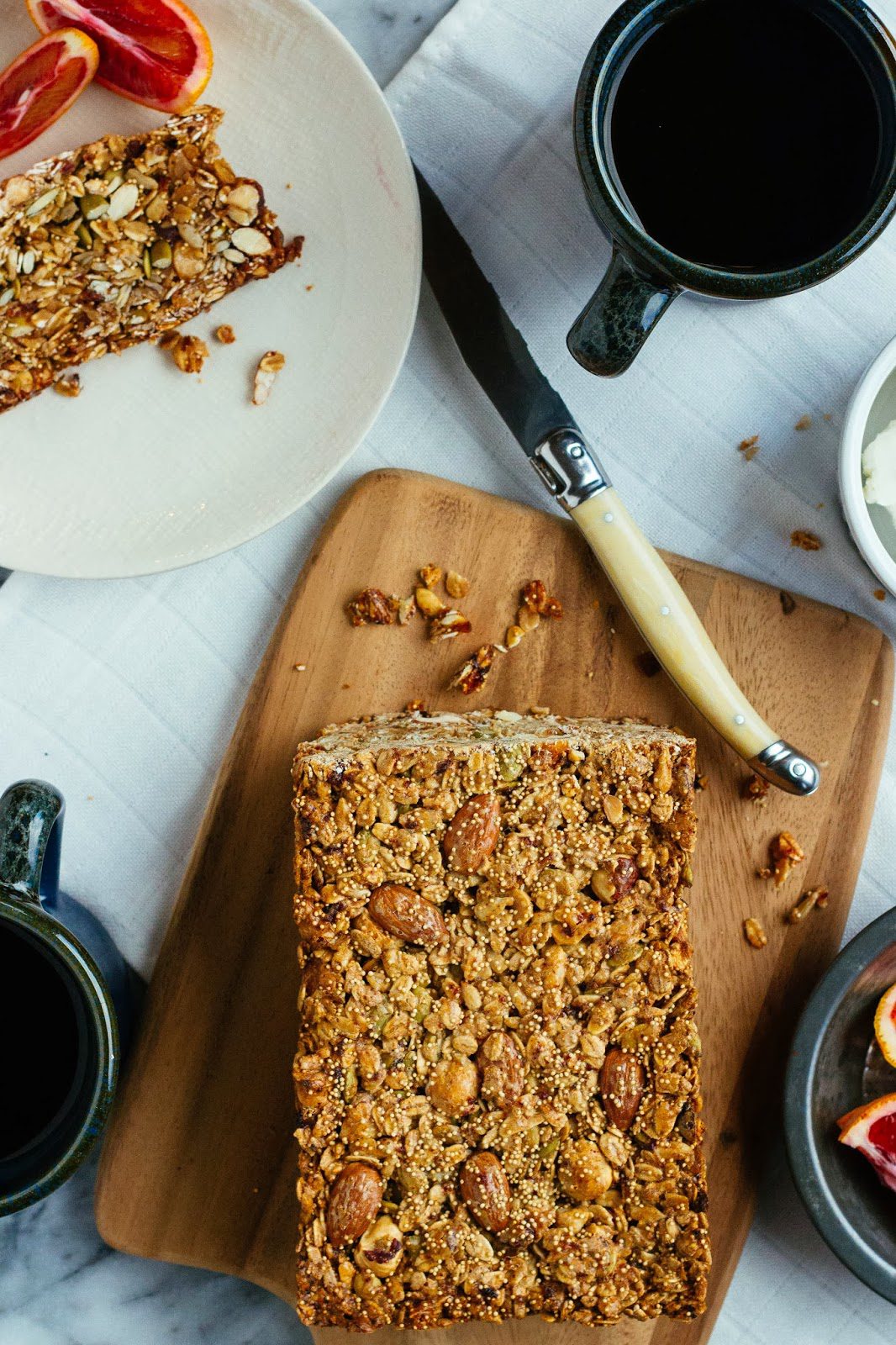 Hazelnut Maple Oat Bars