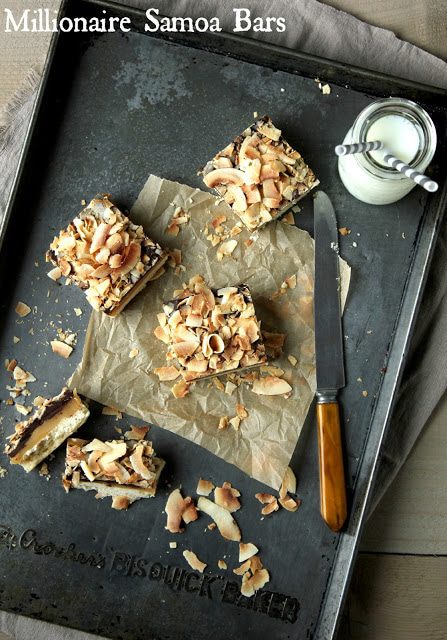 Samoa Cookie Bars