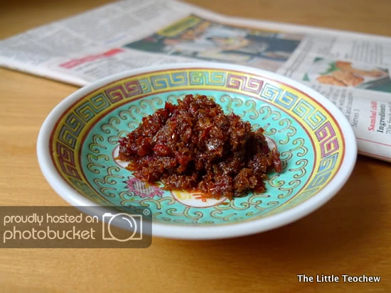 Nasi Lemak Sambal Chilli