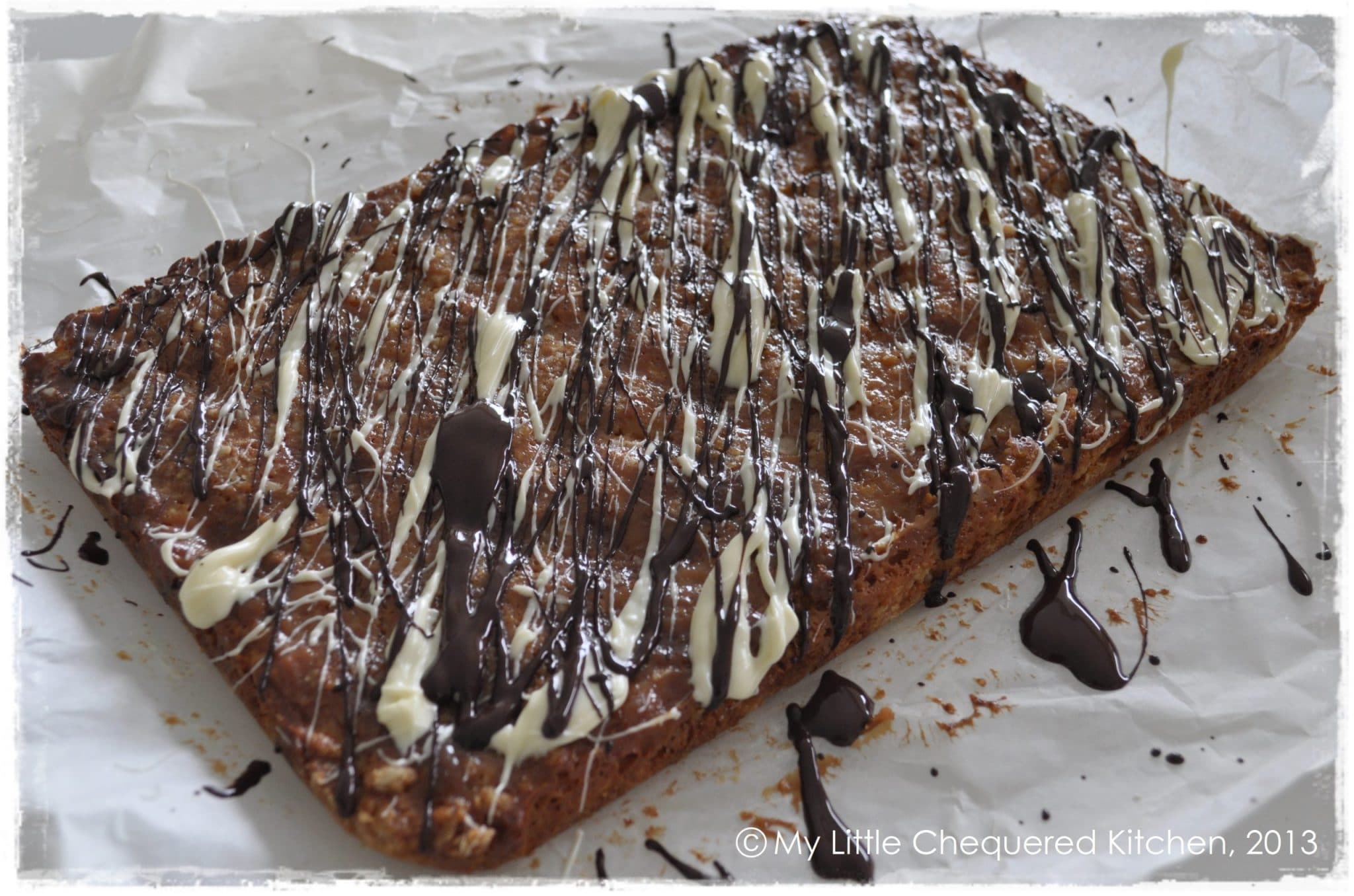 Oaty Caramel Slice - 5