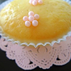 Glazed Lemon Buttermilk Cupcakes