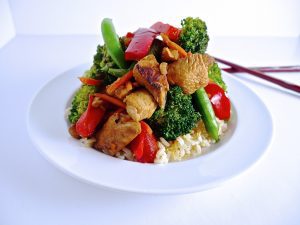 Orange-Ginger Chicken Stir-Fry