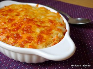 Easy Cheesy Baked Rice