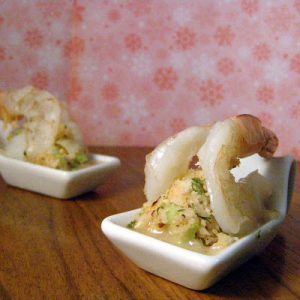 Date Night Dinner: Stuffed Shrimp In Beurre Blanc Sauce