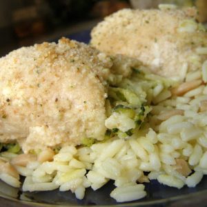 Zucchini And Cheese Stuffed Chicken