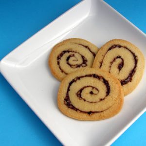 Raspberry-Almond Swirls