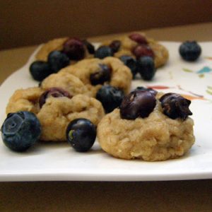 Blueberry Oatmeal Cookies