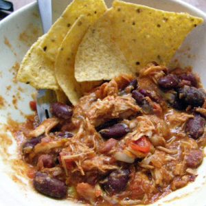 Slow Cooking Supper: Chicken Taco Chili