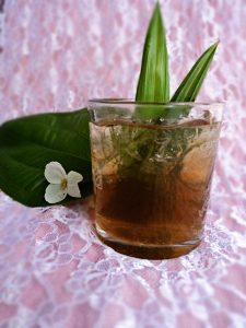 Lemon Grass And Pandan Leave Ice-Tea