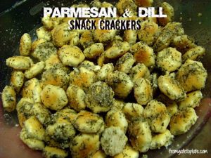 Parmesan & Dill Snack Crackers