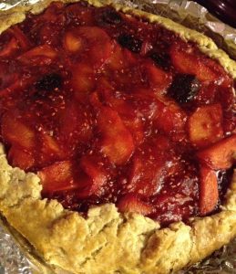 Peach And Raspberry Crostata From Locanda Verde