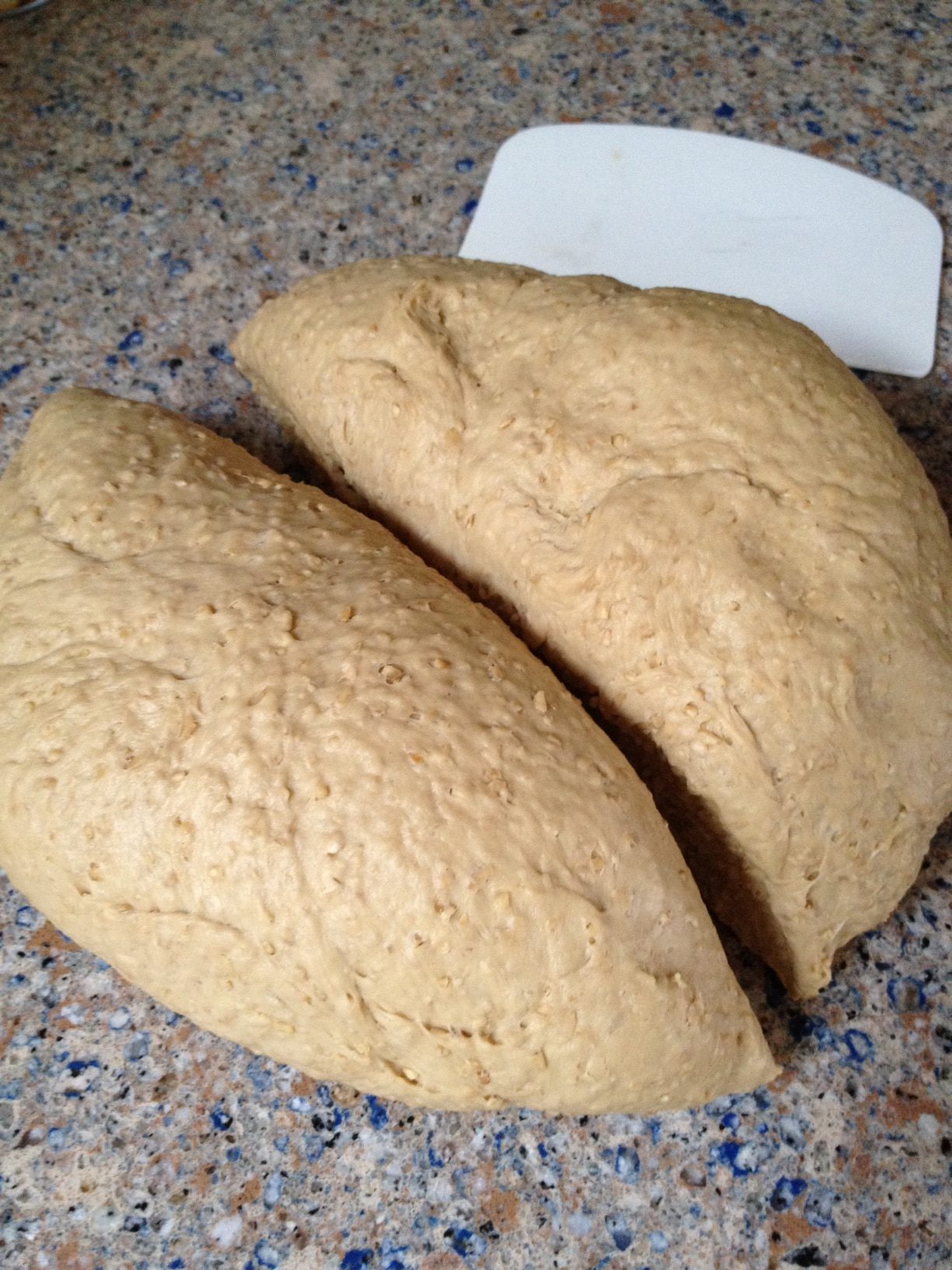 Pebble top oatmeal bread