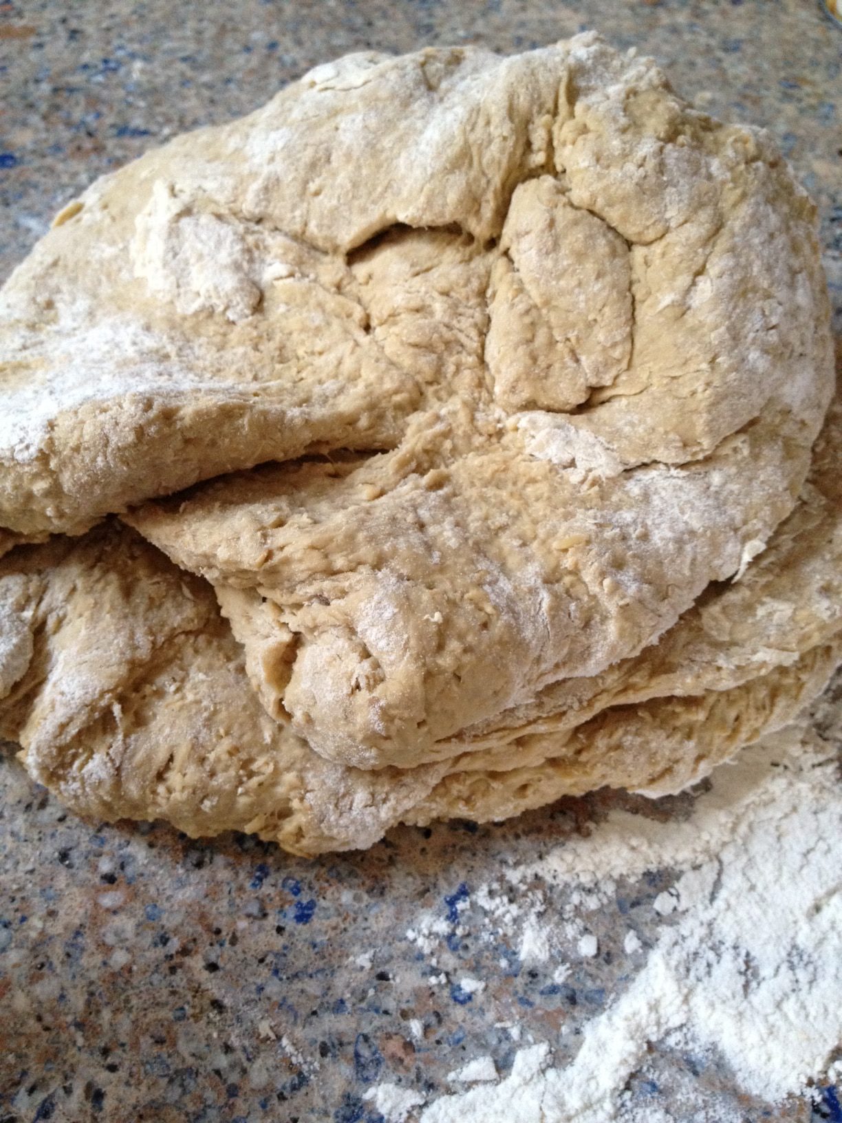 Pebble top oatmeal bread