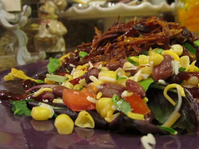 Tropical BBQ Chicken Salad