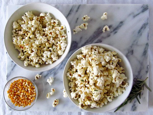 Rosemary Black Pepper Popcorn