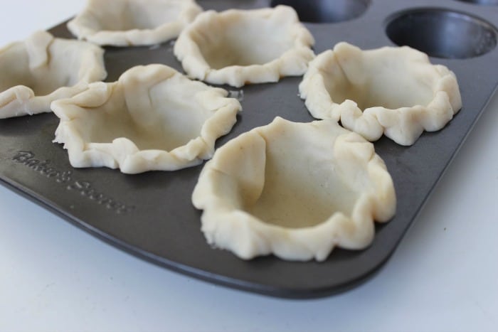 Pumpkin Pie Bites Pie Shells