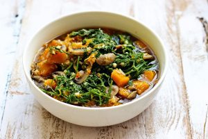 Isaan Pumpkin And Mushroom Stew