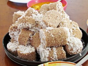 Puttu, South Indian Steamed Rice And Coconut Cake