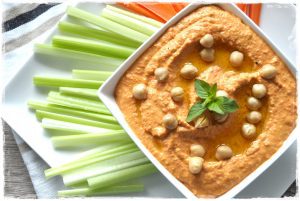 Roasted Red Pepper Hummus