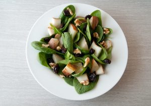 Roasted Spiced Pear Salad