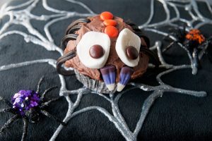 Halloween Spider Cupcakes