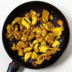 Stir Fried Chicken Satay