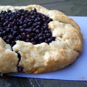 Wild Maine Blueberry Galette