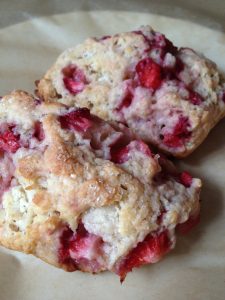 Tartine’s Strawberry Buttermilk Scones