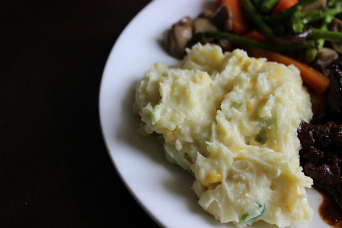 Tenderlion Strips with Corn mashed potatoes 6