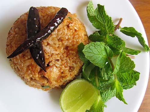 Thai Red Curry Paste Fried Rice