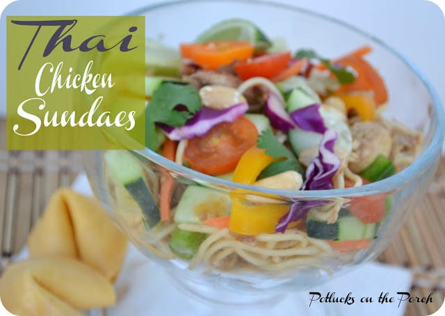Thai Chicken Sundaes