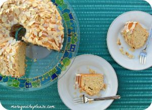 Almond Olive Oil Cake With Almond Glaze