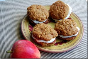 Spiced Apple Whoopie Pies