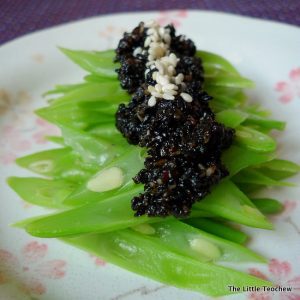 Green Beans With A Sesame Dressing