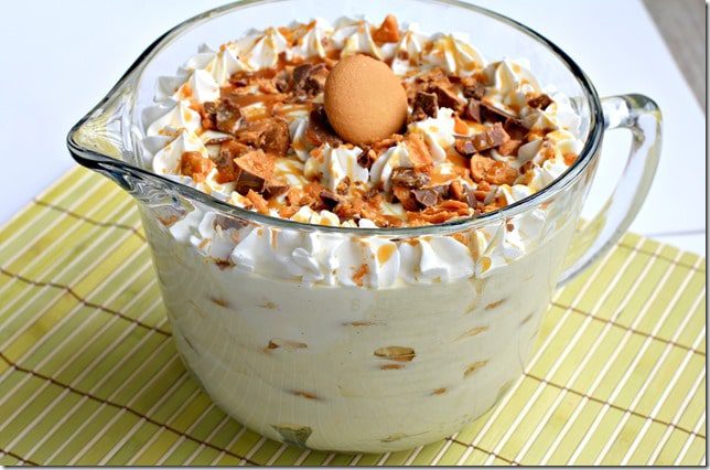 Butterfinger Banana Pudding