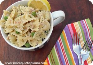 Creamy Bow-ties With Peas & Tuna