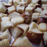 bread pudding, step 1