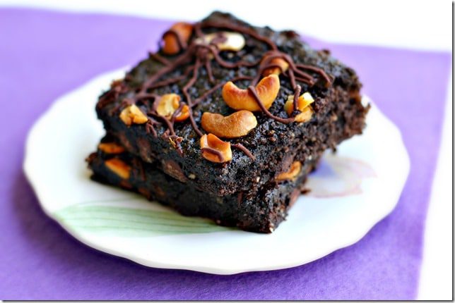 Cashew Brownies - Cooking Goals