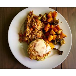 Turkey Avocado Burgers & Sides